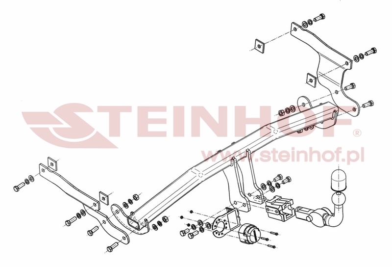 Tažné zařízení Mazda 35D (BM), horizontální provedení, Steinhof
