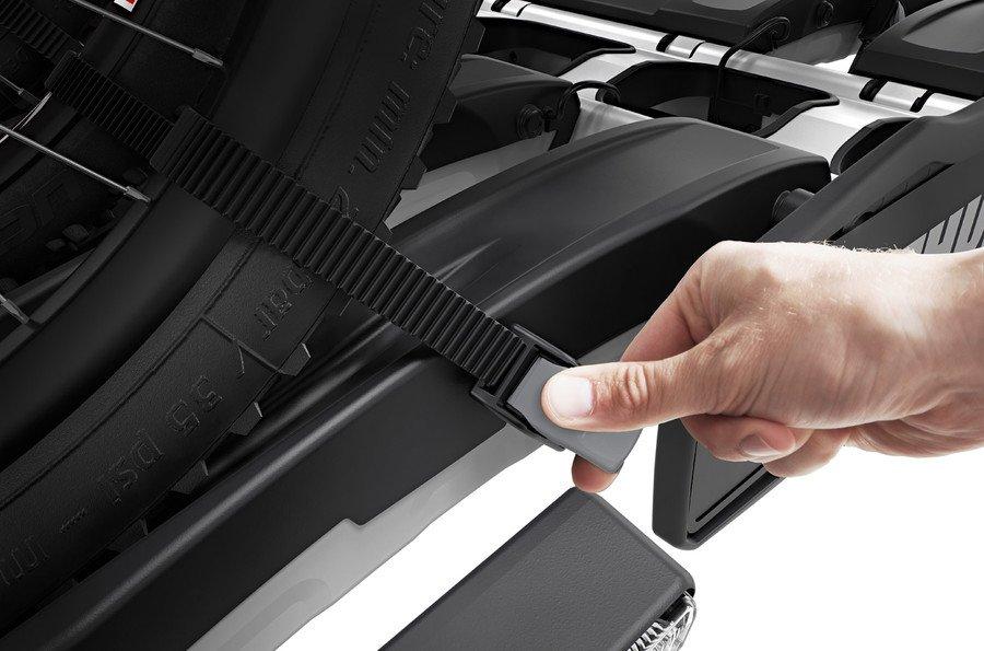 Nosič kol THULE Easyfold XT pro 3 kola - černá / aluminium