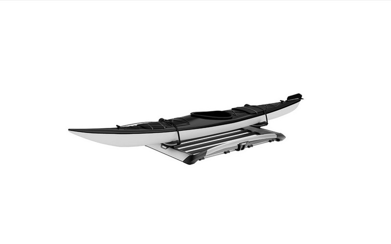Střešní koš Thule Trail L - aluminium