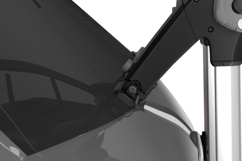 Thule OutWay Platform - nosič kol na zadní dveře pro 2 kola černá/aluminium