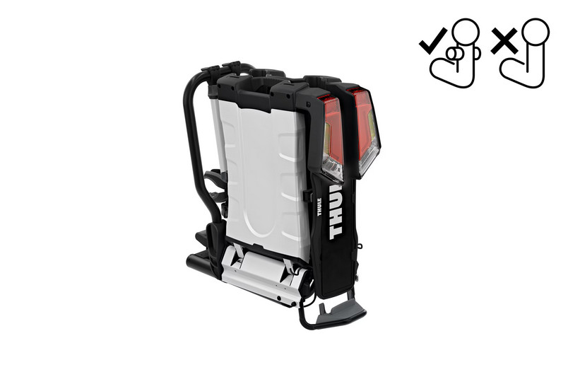Nosič kol THULE EasyFold XT F pro 2 kola pro adaptér FIX4BIKE aluminium